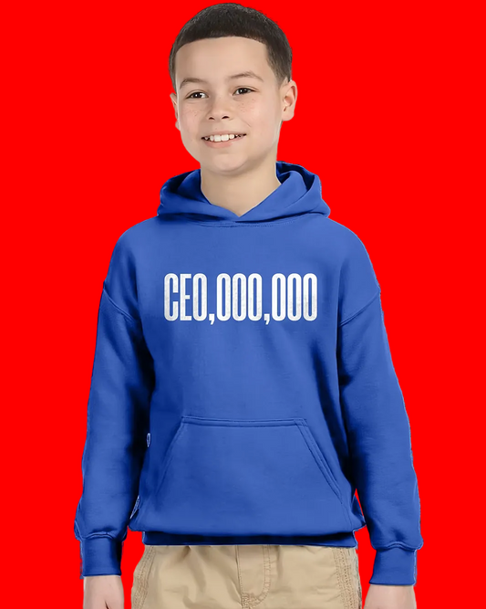 CEO,OOO,OOO  Unisex Kids Hoodie