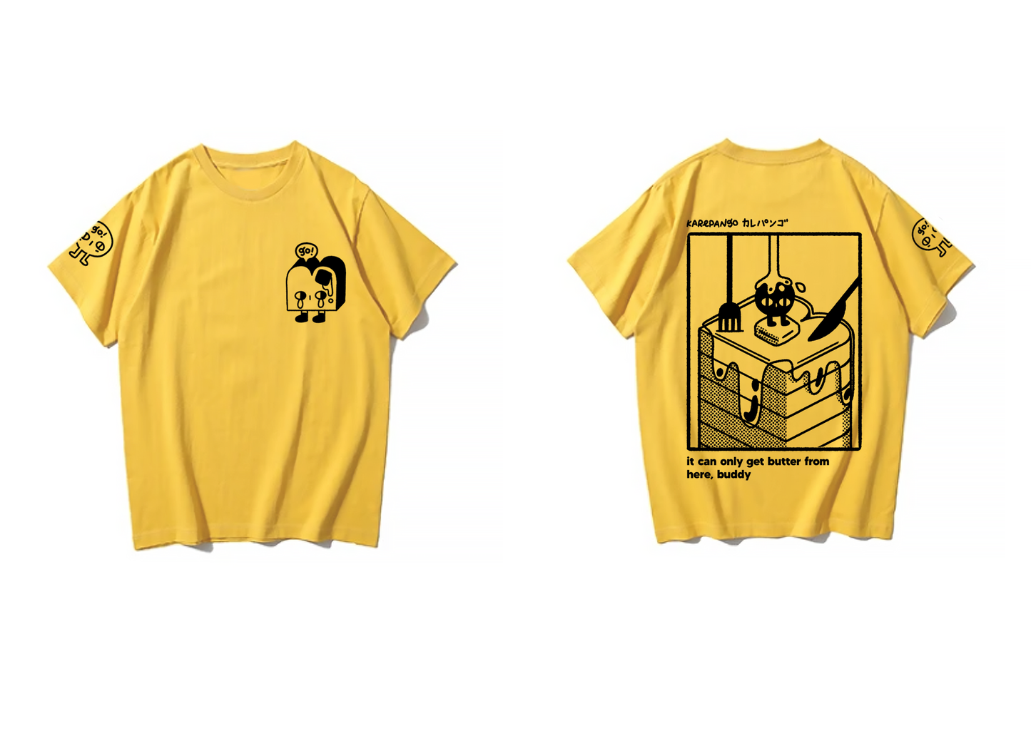 PAN: Screenprinted short sleeve t-shirt